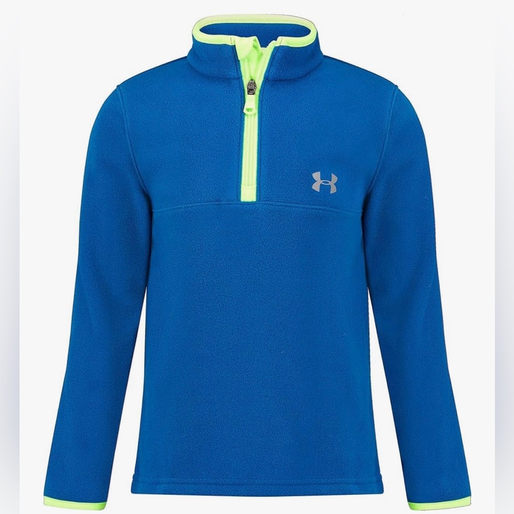 Boys Under Armour Fleece Quarter Zip Pullover